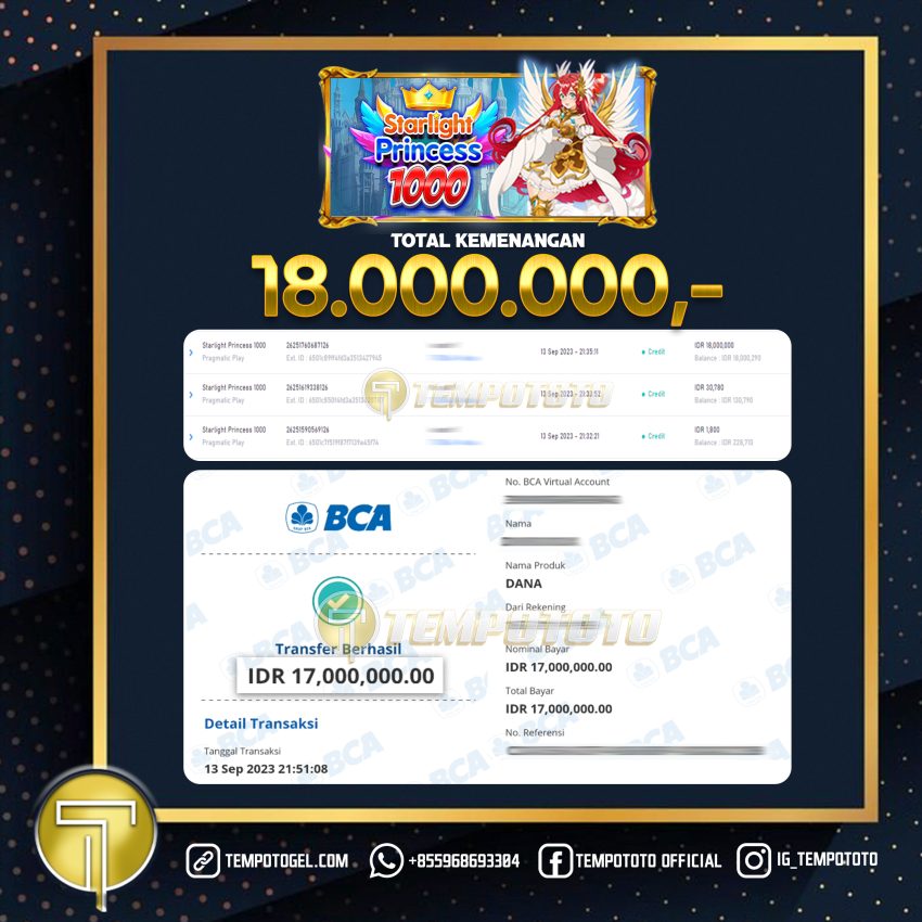 BUKTI JACKPOT TEMPOTOTO SLOT