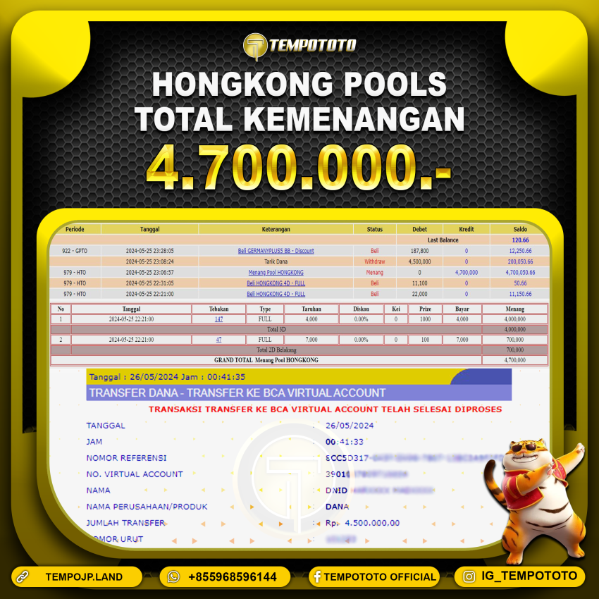 BUKTI JP TEMPOTOTO TOGEL