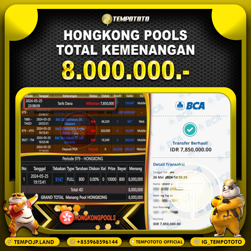 BUKTI JP TEMPOTOTO TOGEL