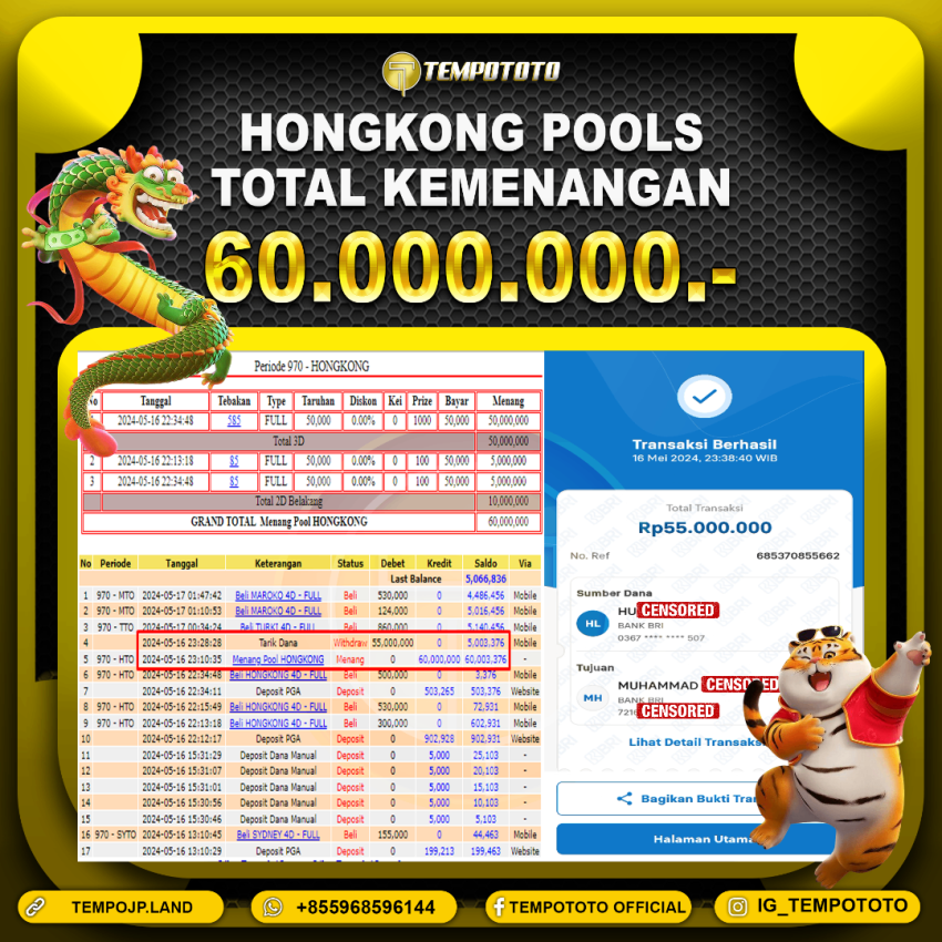 BUKTI JP TEMPOTOTO TOGEL