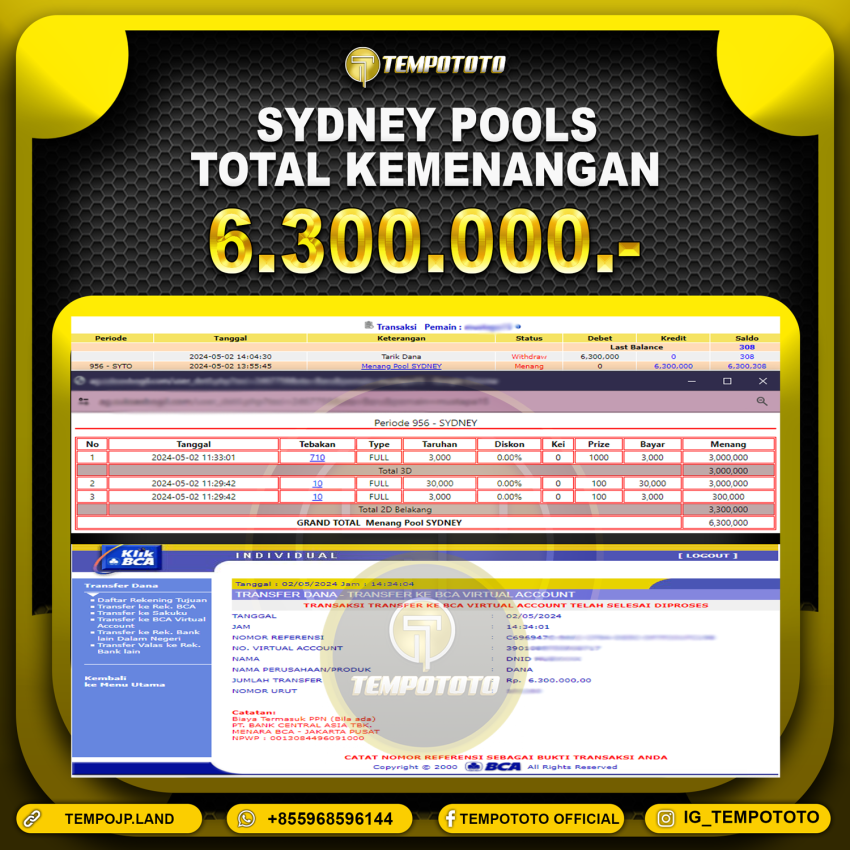 BUKTI JP TEMPOTOTO TOGEL