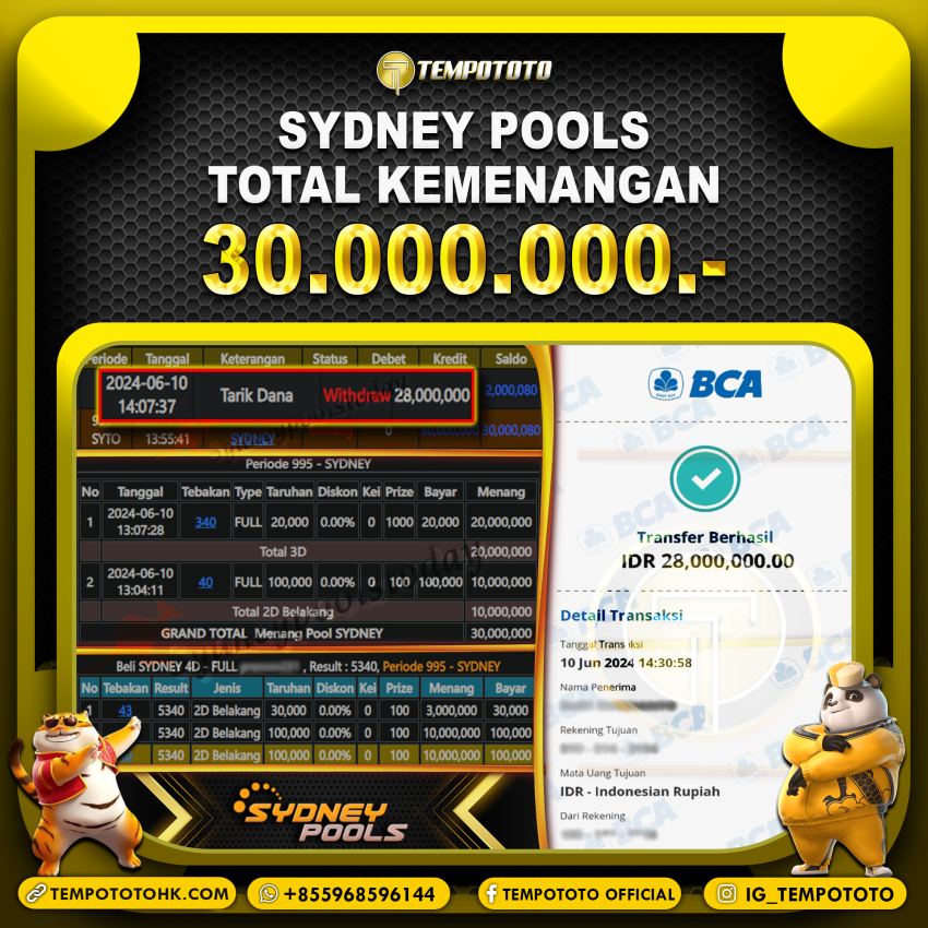 BUKTI JP TEMPOTOTO TOGEL