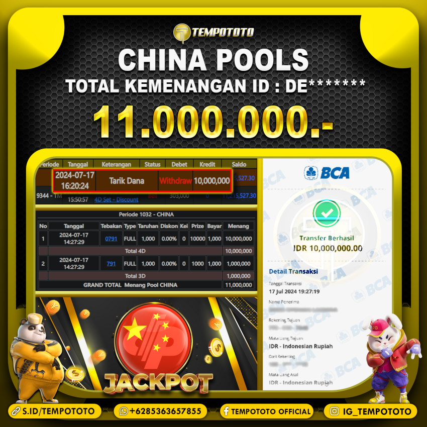 BUKTI JP TEMPOTOTO TOGEL