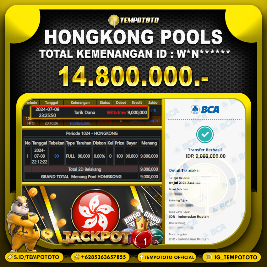 BUKTI JP TEMPOTOTO TOGEL