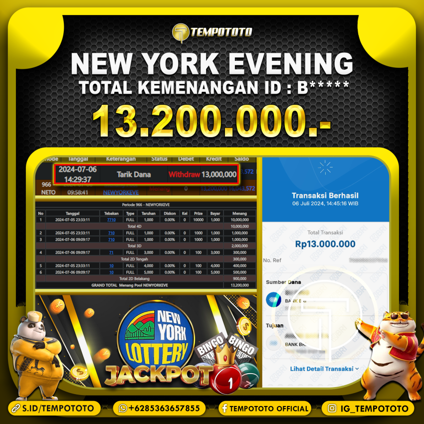 BUKTI JP TEMPOTOTO TOGEL