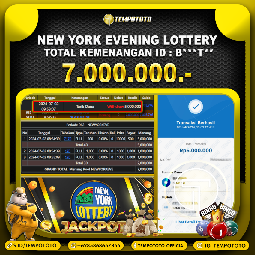 BUKTI JP TEMPOTOTO TOGEL