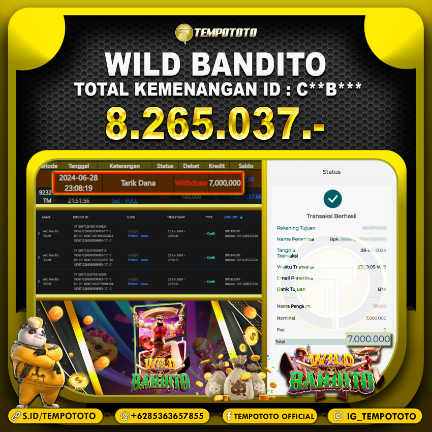 BUKTI JACKPOT TEMPOTOTO SLOT