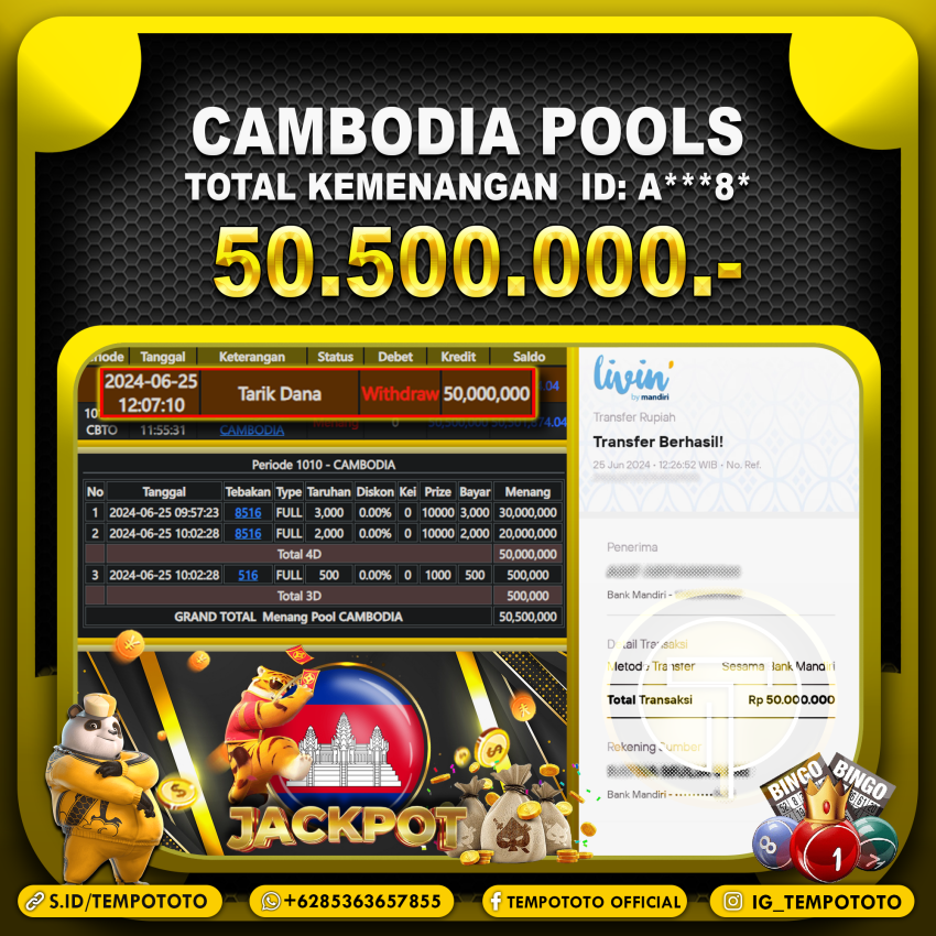 BUKTI JP TEMPOTOTO TOGEL