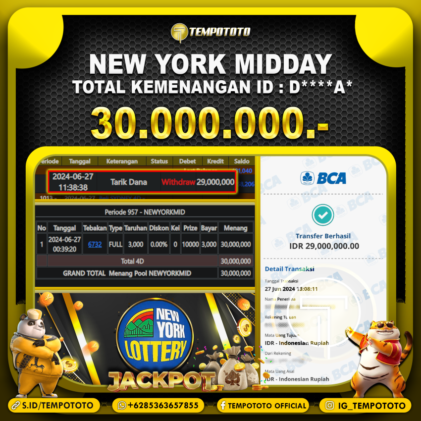 BUKTI JP TEMPOTOTO TOGEL