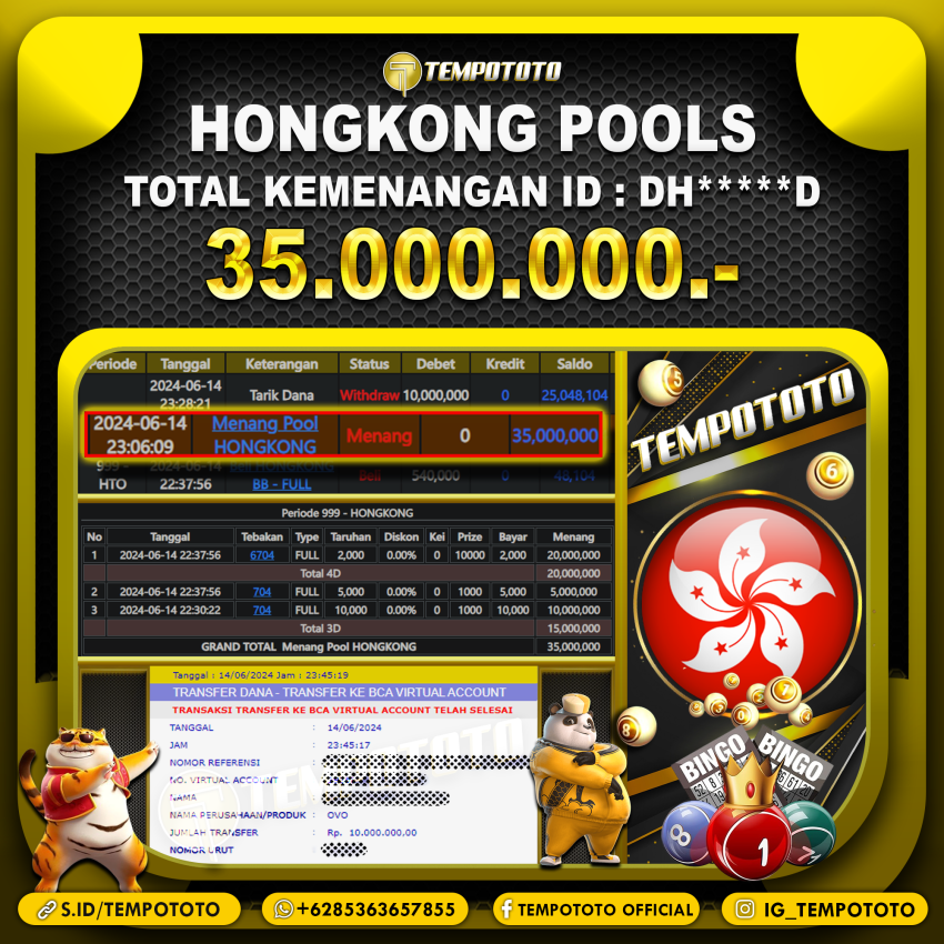 BUKTI JP TEMPOTOTO TOGEL