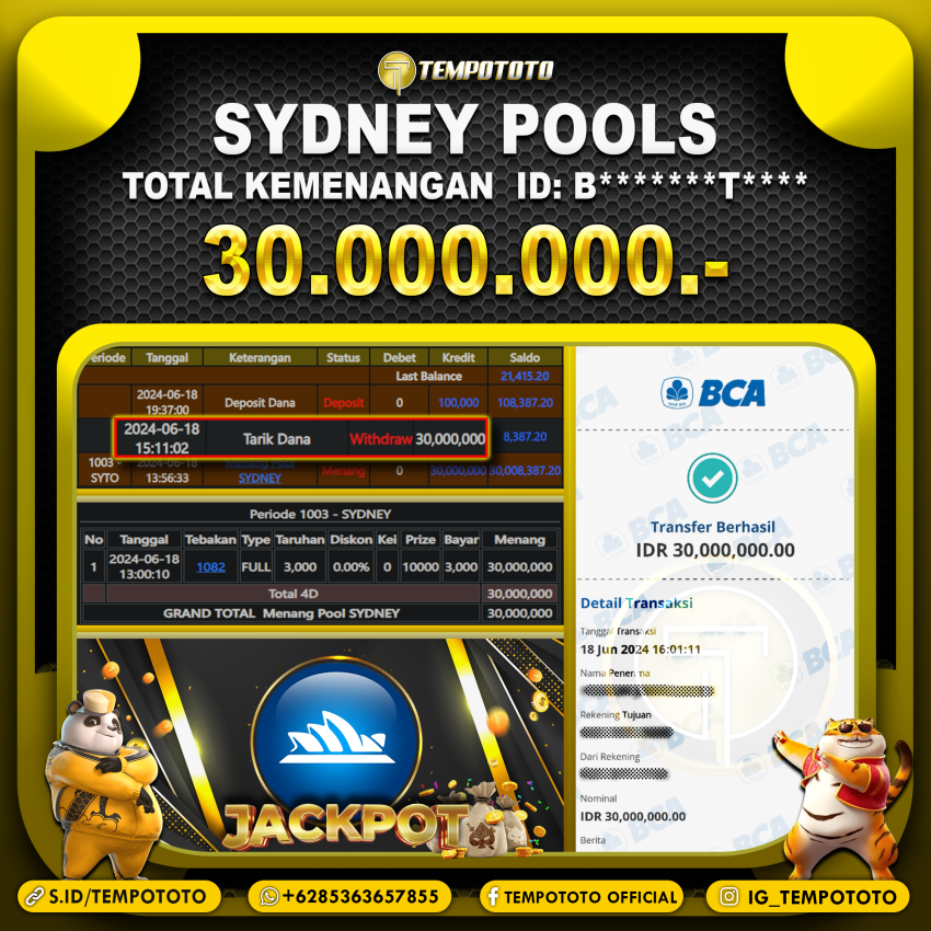 BUKTI JP TEMPOTOTO TOGEL