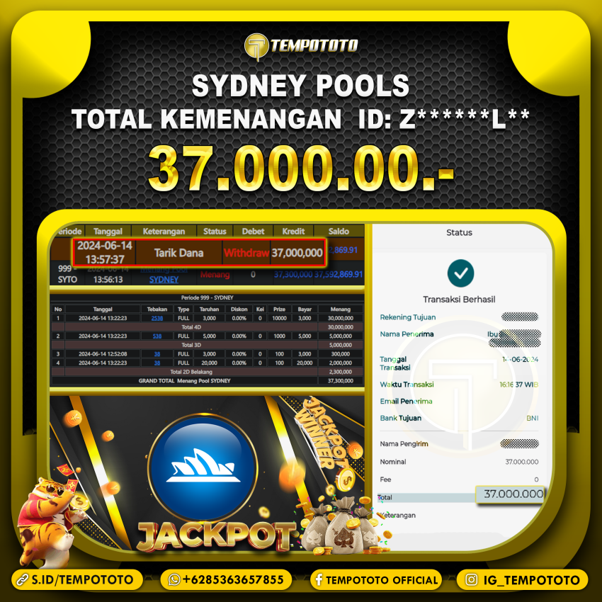 BUKTI JP TEMPOTOTO TOGEL