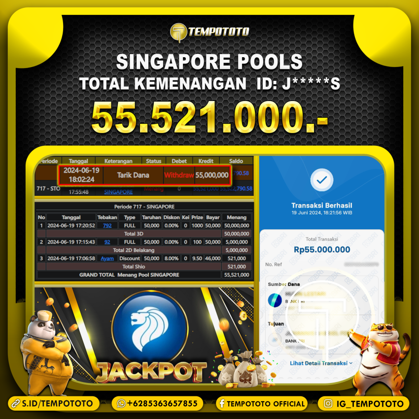 BUKTI JP TEMPOTOTO TOGEL