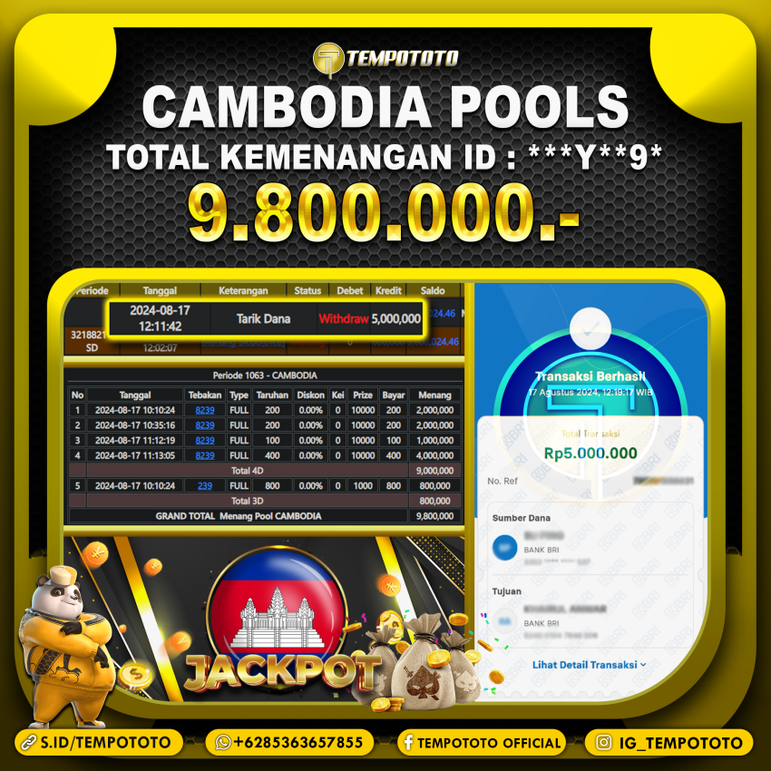 BUKTI JP TEMPOTOTO TOGEL