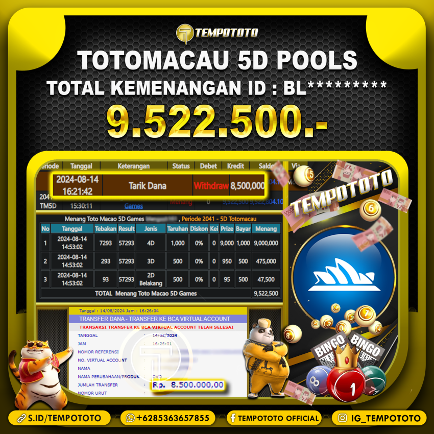 BUKTI JP TEMPOTOTO TOGEL