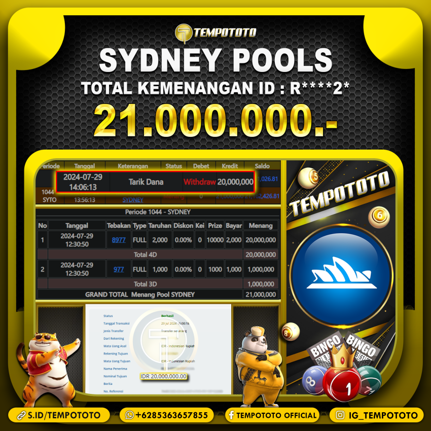 BUKTI JP TEMPOTOTO TOGEL