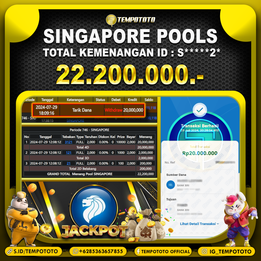 BUKTI JP TEMPOTOTO TOGEL