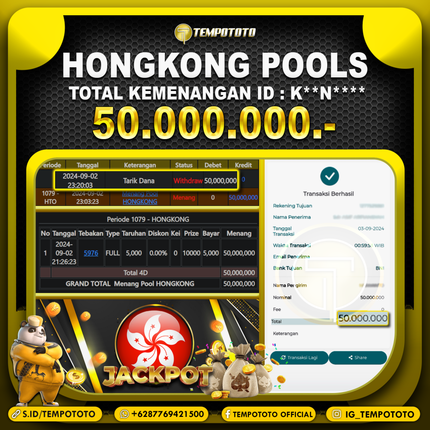 BUKTI JP TEMPOTOTO TOGEL