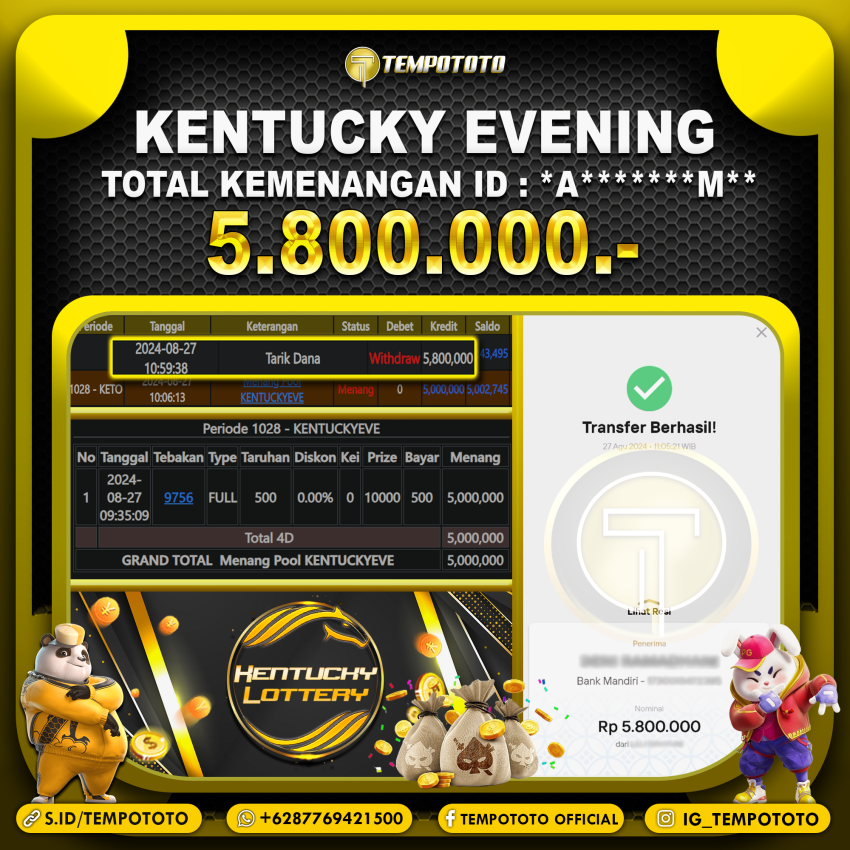 BUKTI JP TEMPOTOTO TOGEL