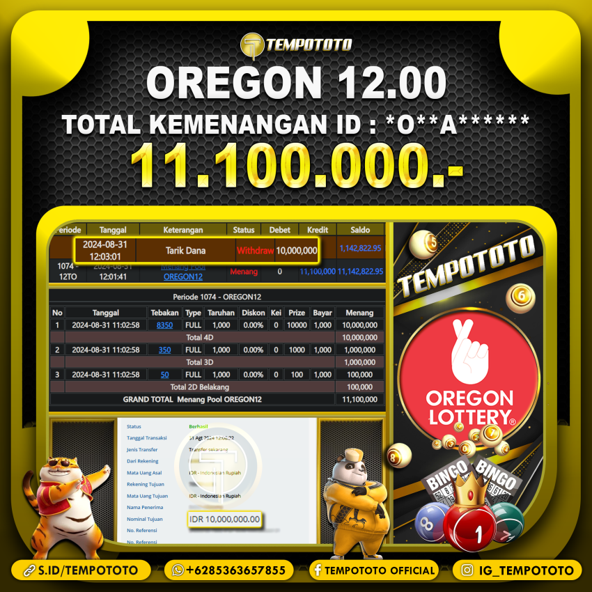 BUKTI JP TEMPOTOTO TOGEL