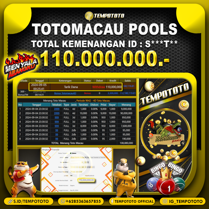 BUKTI JP TEMPOTOTO TOGEL