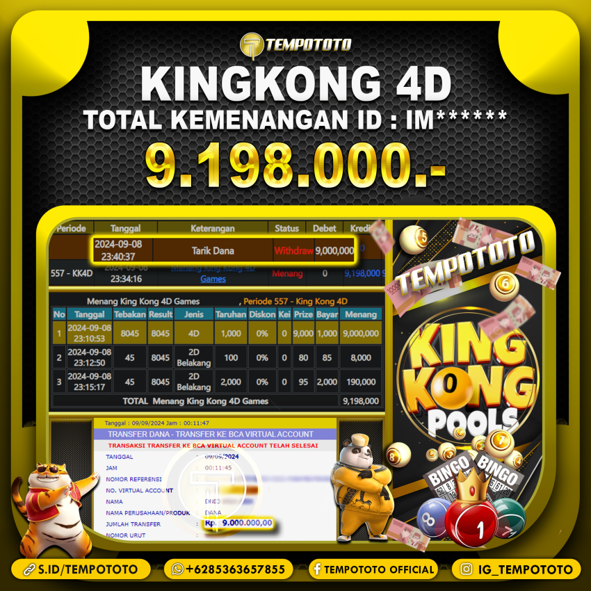 BUKTI JP TEMPOTOTO TOGEL