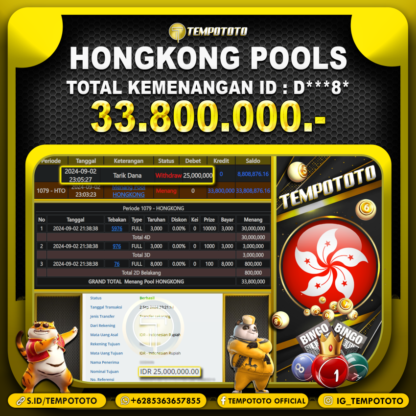 BUKTI JP TEMPOTOTO TOGEL