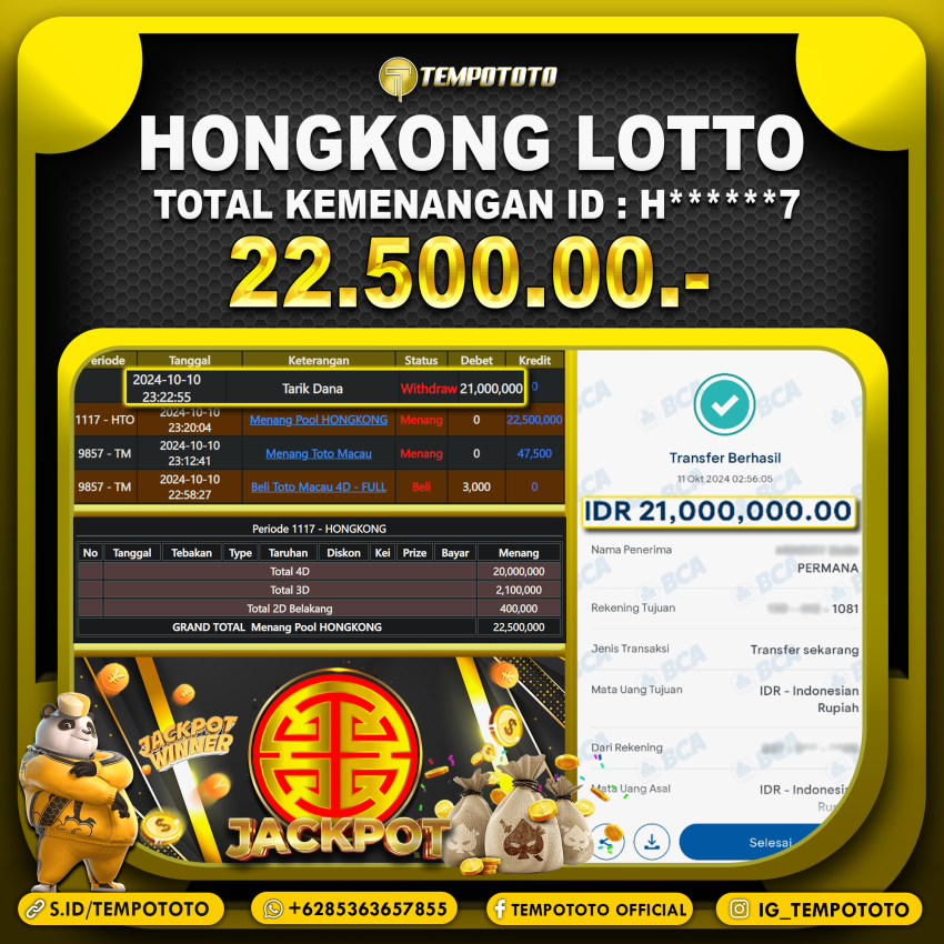 BUKTI JP TEMPOTOTO TOGEL