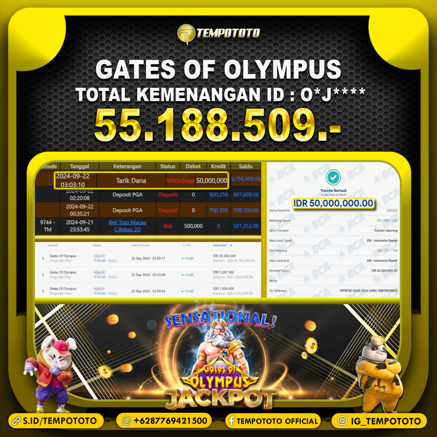 BUKTI JACKPOT TEMPOTOTO SLOT