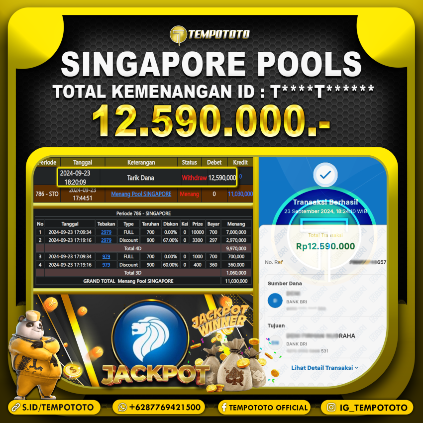 BUKTI JP TEMPOTOTO TOGEL