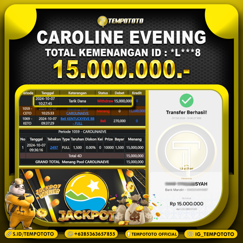 BUKTI JP TEMPOTOTO TOGEL