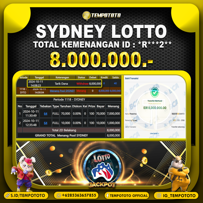 BUKTI JP TEMPOTOTO TOGEL