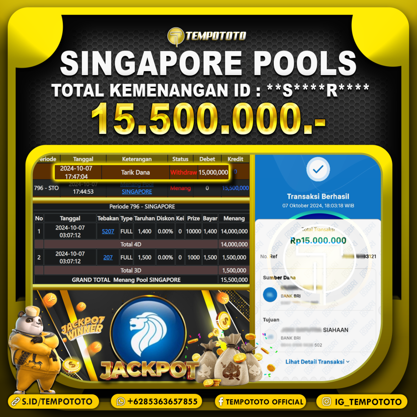 BUKTI JP TEMPOTOTO TOGEL