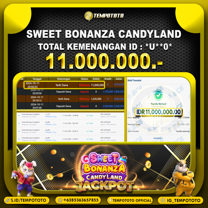 BUKTI JACKPOT TEMPOTOTO SLOT