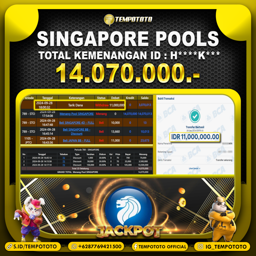 BUKTI JP TEMPOTOTO TOGEL